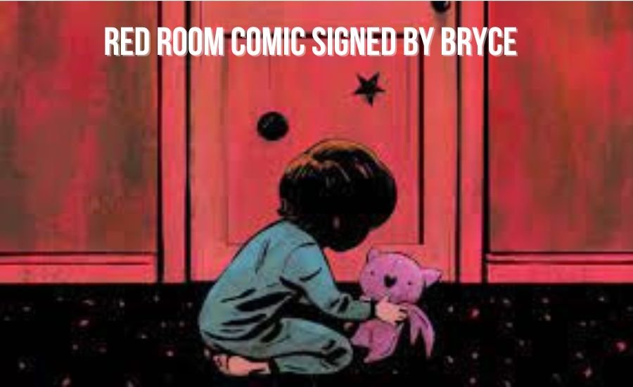 red room comic signed by bryce