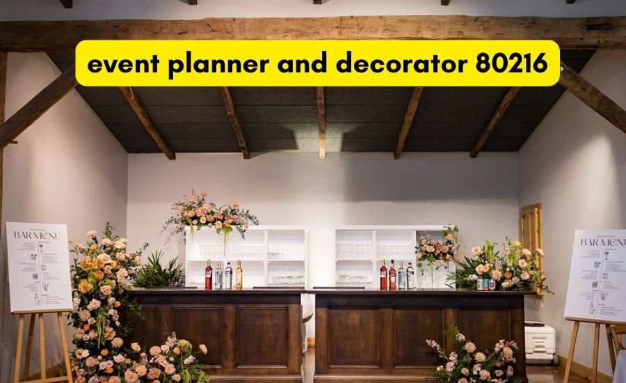 event planner and decorator 80216