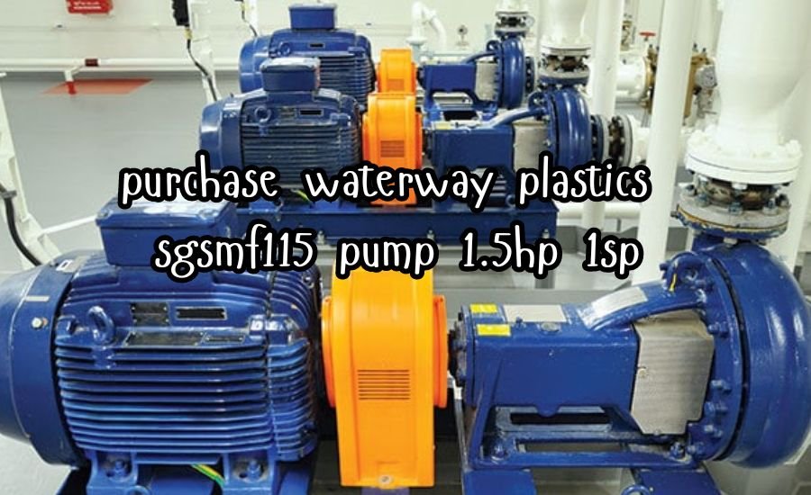 How to Purchase Waterway Plastics SGSMF115 Pump 1.5HP 1SP: Your Easy Guide