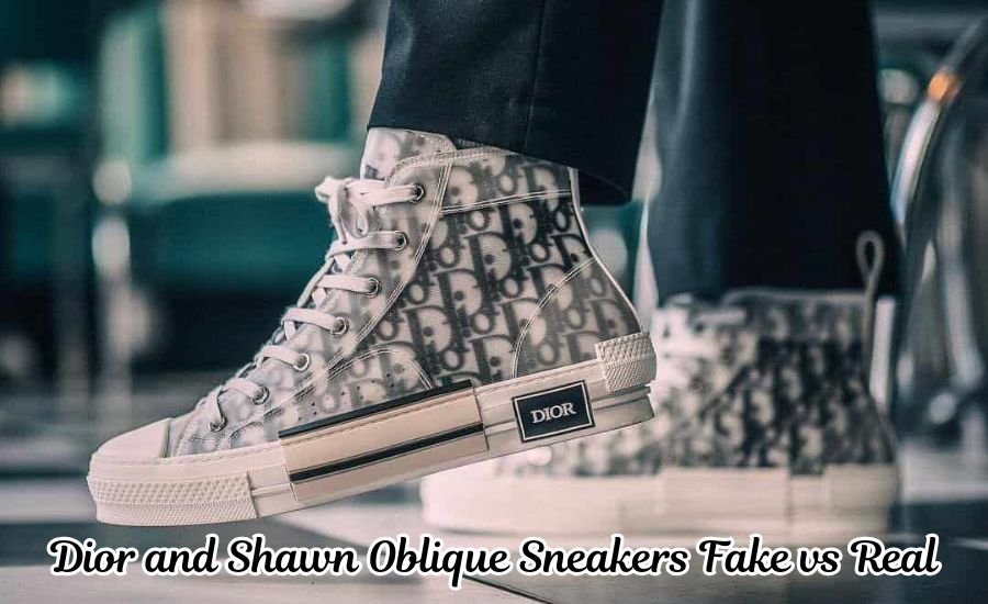 dior and shawn oblique sneakers fake vs real