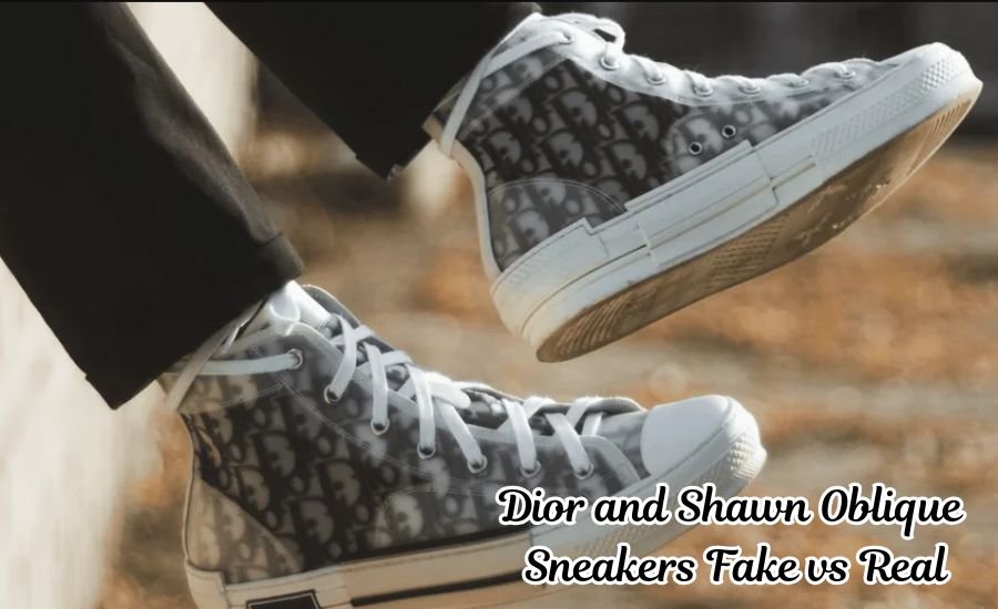 dior and shawn oblique sneakers fake vs real