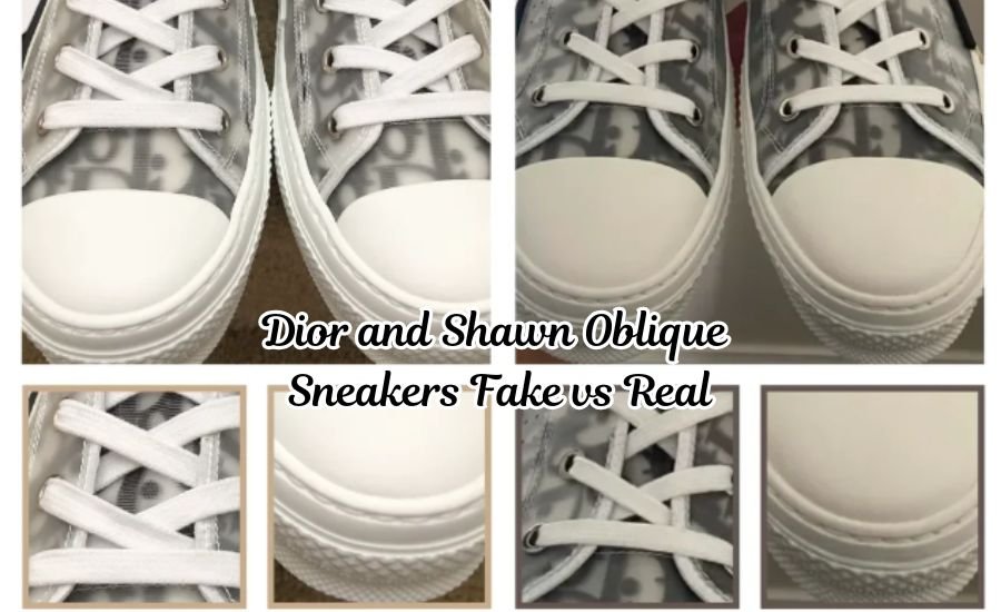 dior and shawn oblique sneakers fake vs real