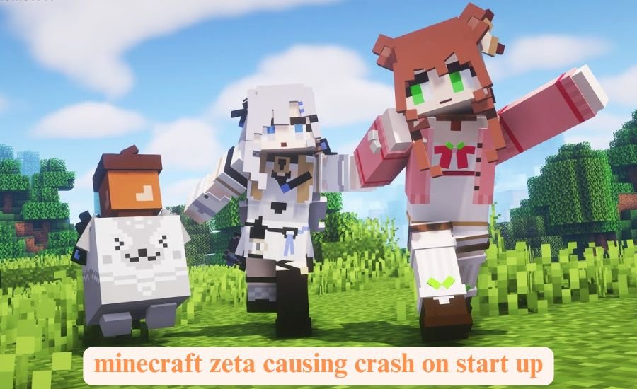 minecraft zeta causing crash on start up