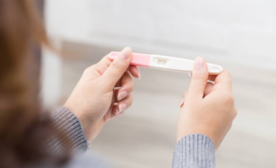 positive pregnancy test