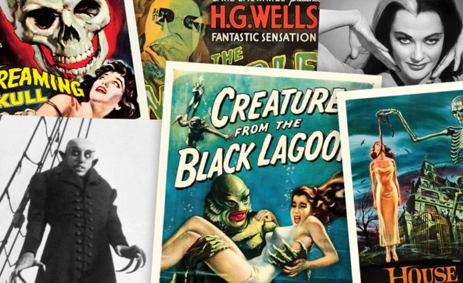 horror film posters